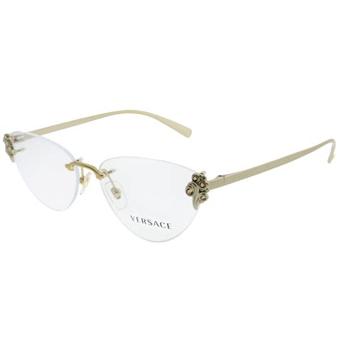 glasses versace woman|versace rimless glasses for women.